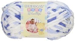 Bernat Baby Blanket Yarn, 3.5 Ounce, Little Denim, Single Ball