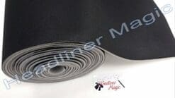 Black Auto Headliner 3/16" Foam Backing Fabric Material 120" X 60"