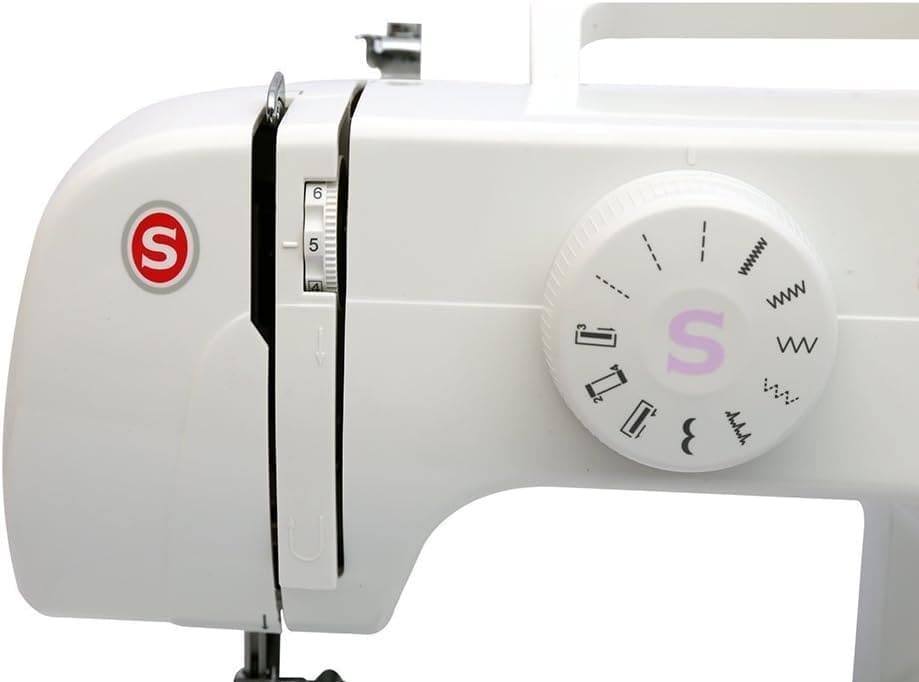 Singer 1306 Light Weight Portable Sewing Machine For Beginners, 6 Built-In Stitches, With 4 Step Buttonhole, Quick And Easy Threading With Free Arm Feature 2 Singer 1306 Light Weight Portable Sewing Machine For Beginners, 6 Built-In Stitches, With 4 Step Buttonhole, Quick And Easy Threading With Free Arm Feature - Image 2