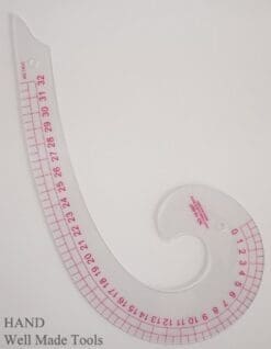HAND Multi -Purpose Metric Comma Shape Curve Line Pattern Ruler NO.10-007- Centimetres- 32cm