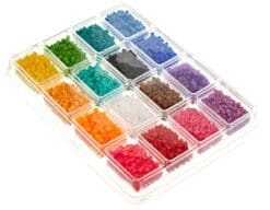 Perler Fused Bead Tray with Idea Book, 4000 Per Package