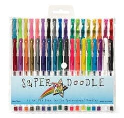 Super Doodle 36 Color Gel Pen Set