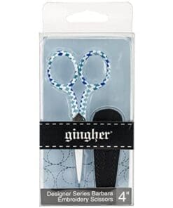 Gingher Barbara Embroidery Scissors, 4-Inch
