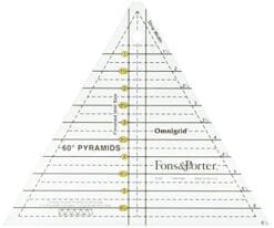 Fons and Porter Pyramid Ruler