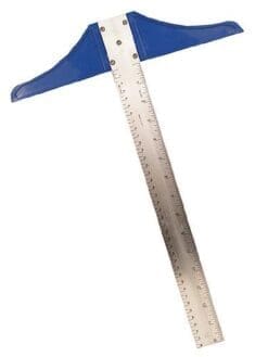 Alumicolor Ludwig Precision Heavy Duty T-Square Blade, 48"