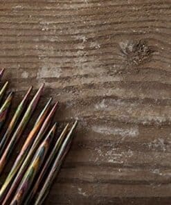 Knit Picks Rainbow Wood Straight 14 Inch Knitting Needle Set