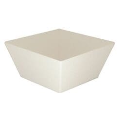 Medium Modern Bowl White 6.7x6.7x3.1 inches 25 count box