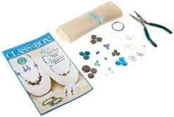 Jewelry Basics Class In A Box Kit, Bright Glass