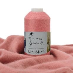 LongMing 24Nm/2 Double-ply Cashmere Blended Yarn, Soft and Warm, Crafts, Knitting, High Elasticity, Anti-pilling.  N104#