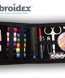 Embroidex Sewing Kit for Home, Travel & Emergencies - Filled with Quality Notions Scissor & Thread - Great Gift