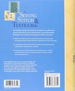 The Sewing Stitch & Textile Bible: An Illustrated Guide to Techniques and Materials