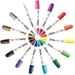 Sharpie Paint Marker Medium Point Oil Based All 15 Color Set