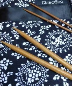 ChiaoGoo Spin Interchangeable Knitting Needle Set Complete: Size US 2 (2.75mm) - Size US 15 (10mm) 2500-C