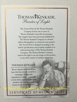 Thomas Kinkade Little Mermaid Gallery Wrap Canvas
