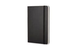 Moleskine Classic Notebook, Large, Plain, Black, Hard Cover (5 x 8.25) (Classic Notebooks)