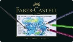Faber-Castel FC117536 Albrecht Durer Artist Watercolor Pencils In A Metal Tin (36 Pack), Assorted