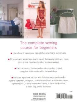 Sewing School Basics: A step-by-step course for first-time stitchers