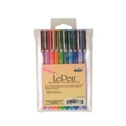 Uchida of America 4300-10C 10-Piece Le Pen Drawing Pen Set, 0.3 Point Size