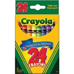 Crayola Washable Crayons, 24 count ( Case of 36 )