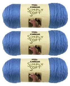 Bulk Buy: Caron Simply Soft Brites Yarn (3-Pack) Berry Blue H9700B-9609