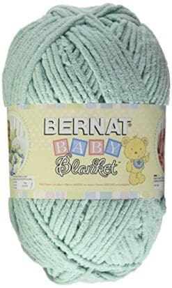 Bernat Baby Blanket Yarn, 3.5 Ounce, Seafoam, Single Ball