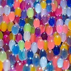 Water Beads, 2 oz pack (Almost 4,000 !!) Sooper Beads Crystal Soil Water Bead Gel [Rainbow Mix] For Kids Tactile Sensory Experience, Wedding Centerpiece Vase Filler, Plant decoration, Orbeez refill