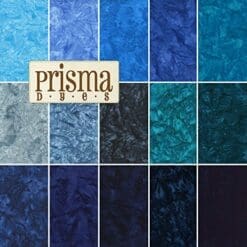 Lunn Studios PRISMA DYES OPEN WATERS BATIKS Roll Up 2.5" Precut Cotton Fabric Quilting Strips Jelly Roll Assortment Robert Kaufman RU-370-40