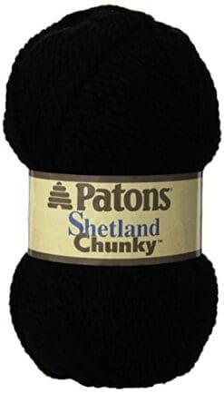 Patons Shetland Chunky Yarn, Black