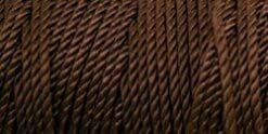 Bulk Buy: Iris Nylon Crochet Thread Size 18 197 Yards Deep Brown 18-490 (4-Pack)
