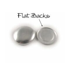 Cover Buttons - 1 1/2" (SIZE 60) - FLAT BACKS - QTY 200