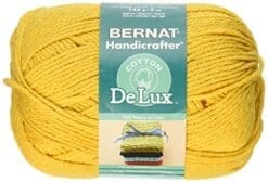 Spinrite Handicrafter DeLux Cotton Yarn, Gold