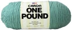 Caron One Pound Yarn, 16 Ounce, Soft Sage, Single Ball