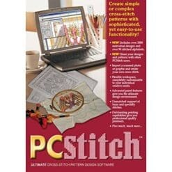 M&R Technologies 20009 PC Stitch Pro Cross Stitch Software