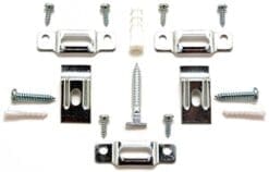 T-Lock security hangers locking hardware set for (25) wood or aluminum picture frames plus free HARDENED wrench! ArtRight