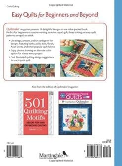 Easy Quilts for Beginners and Beyond: 14 Quilt Patterns from Quiltmaker Magazine