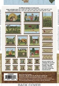 Anita Goodesign Embroidery Designs Lets Go Camping