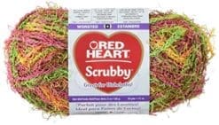 RED HEART Scrubby Yarn, Tropical