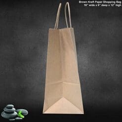 16"x6"x12" - 100 Pcs - Bagsource?? Brown Kraft Paper Bags, Shopping, Mechandise, Party, Gift Bags