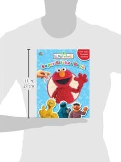 Elmo's World Super Sticker Book (Sesame Street)