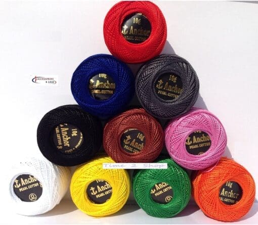 Cotton Pearl Brilliant 10 Balls Yarn