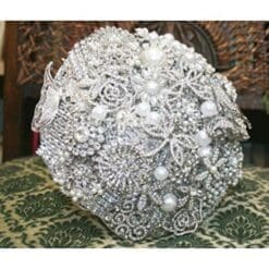 Brooch Bouquet Armature Amazing Silver - 1pcs