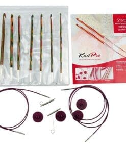 KnitPro 20735 Crochet needle set Symfonie wood tunisian, interchangeable