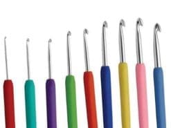 Knitter-s Pride Crochet Hooks Sets, Waves with Green Case
