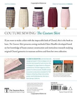 Couture Sewing: The Couture Skirt: more sewing secrets from a Chanel collector