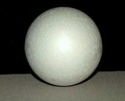 Quantity of 108 Styrofoam Polystyrene Balls - 3" Diameter