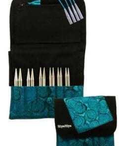 HiyaHiya Interchangeable 5-inch (13cm) Sharp Steel Knitting Needle Set; Large Tip Sizes (US 9-15) HISSTINKIT5LG