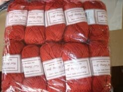 Worsted weight yarn - lot of 10 balls, Your choice of Color