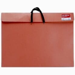 Star Products Classic Red Rope Soft Woven Handle Portfolio, 23-Inch by 31-Inch