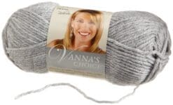 Bulk Buy: Vanna's Choice Yarn (3-Pack) Silver Heather 860-405