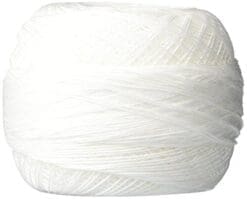 DMC 151 40-BLANC Cordonnet Cotton, White, 249-Yard, Size 40